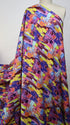 100% Linen - 'Painterly' – Multi | Pink & Purple